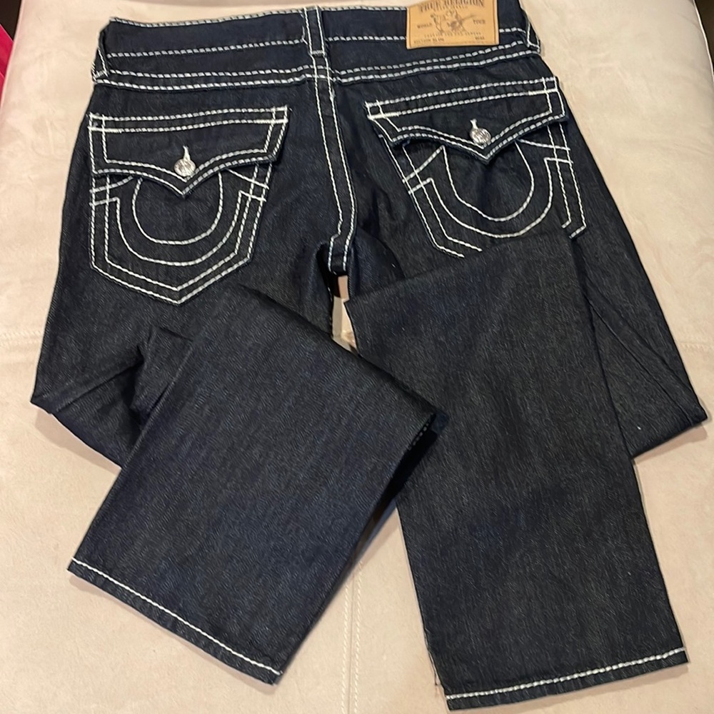 Mens True Religion Slim Natural BIG T w/Flap size 32